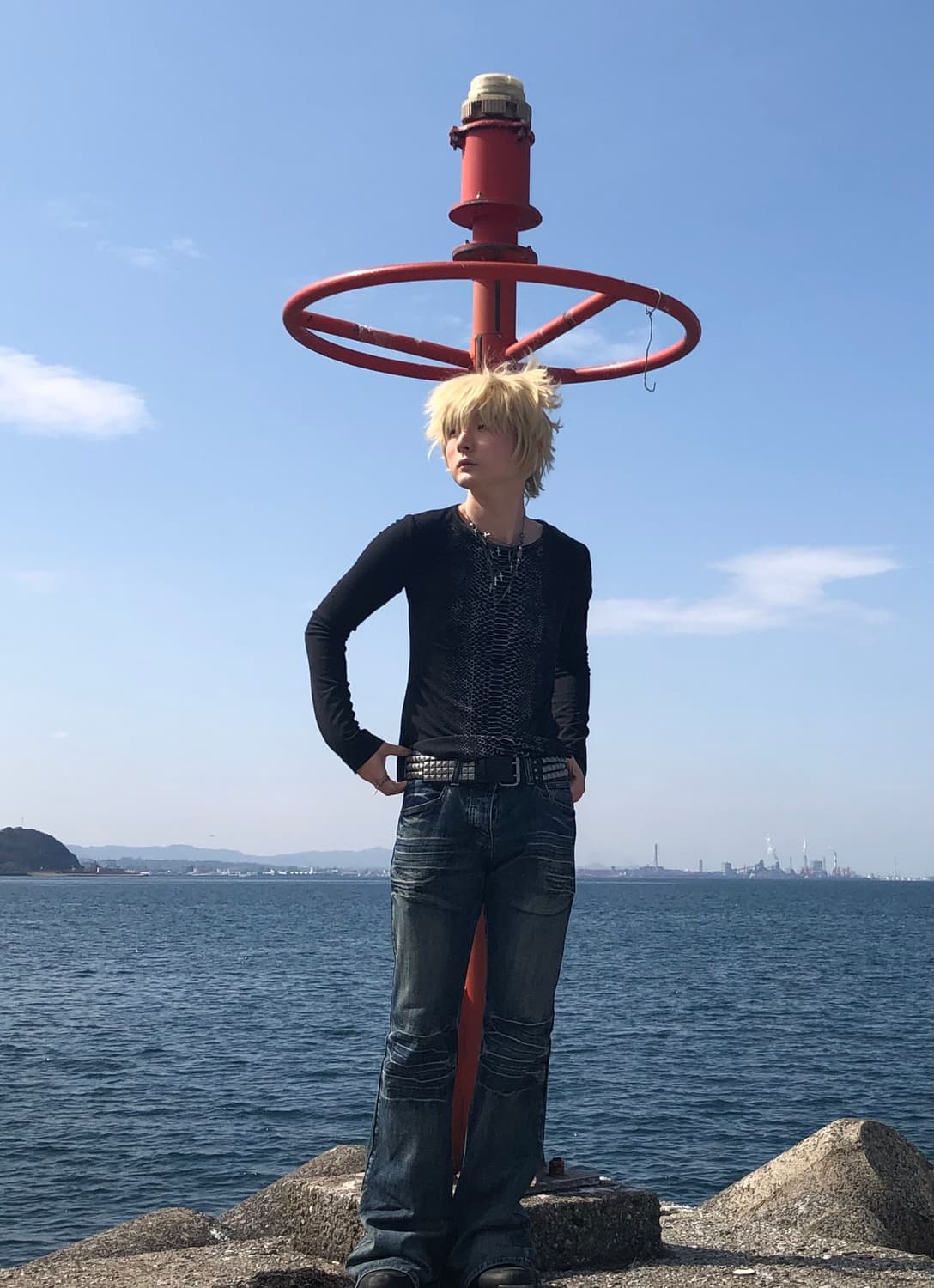 Jaded Lodon Mid Biue Drift Bootcut jeans 상품이미지4