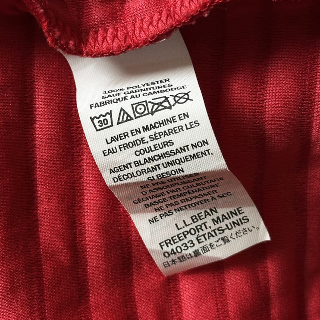 L.L.Bean Half Sweatshirt 상품이미지5