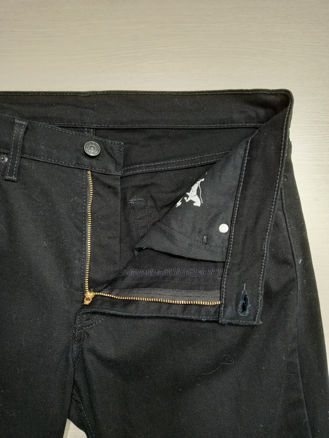 34 리바이스511 스판 슬림일자진 블랙 34-570 상품이미지7