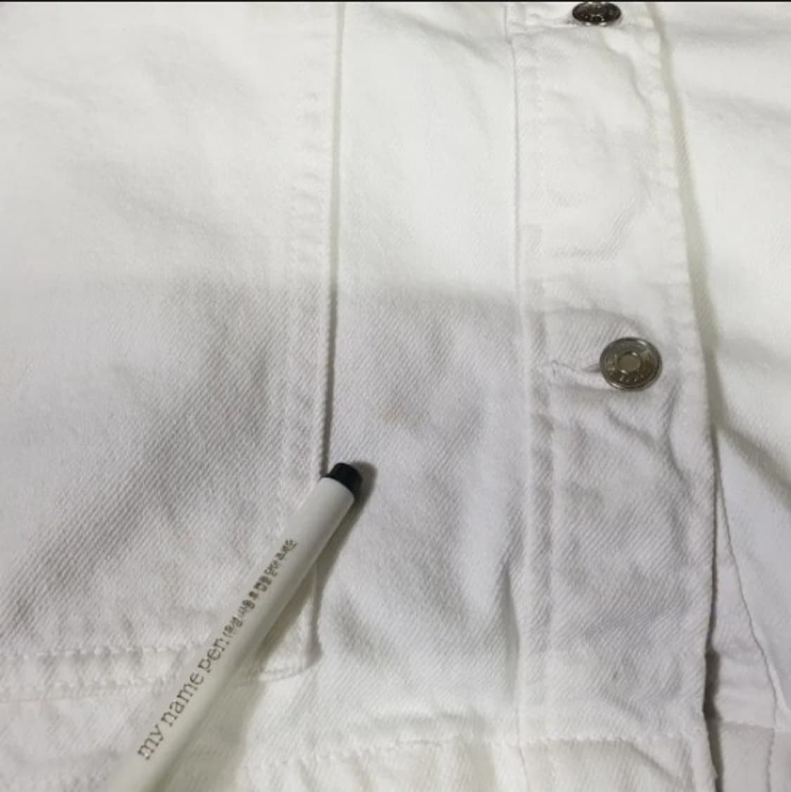 자라 우먼 데님 화이드 자켓 M 상품이미지8