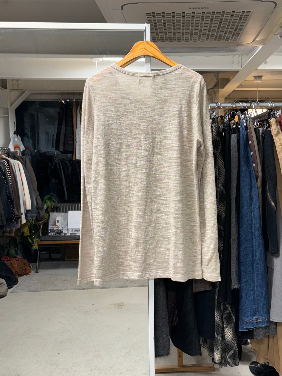 써스데이 아일랜드 슬럽 롱슬리브 상품이미지2