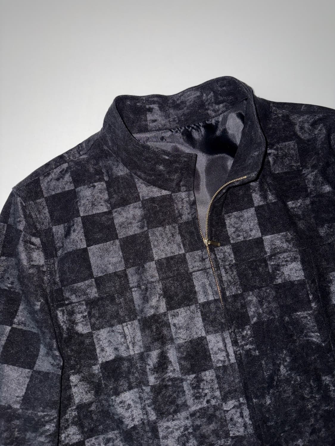 checkerboard zip-up jacket 상품이미지7