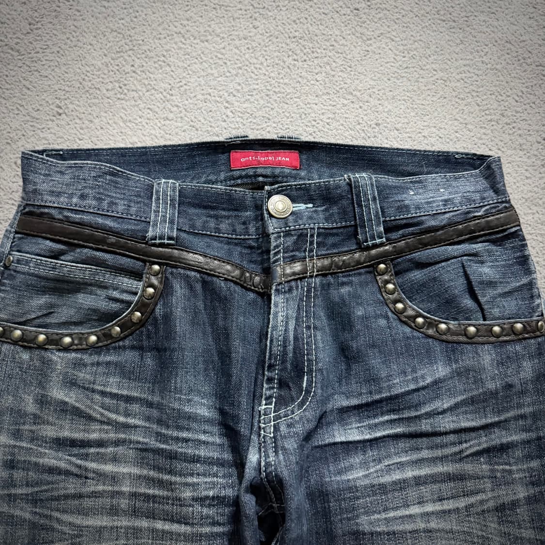Y2k stud denim pants 상품이미지2