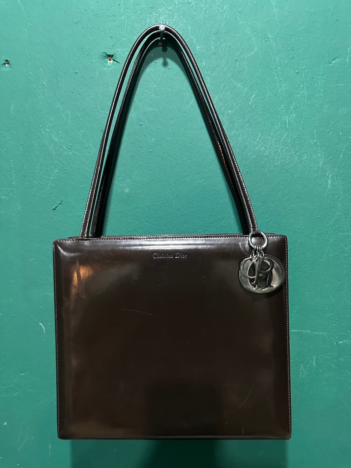 크리스찬디올 사각 숄더백 블랙 상품이미지1