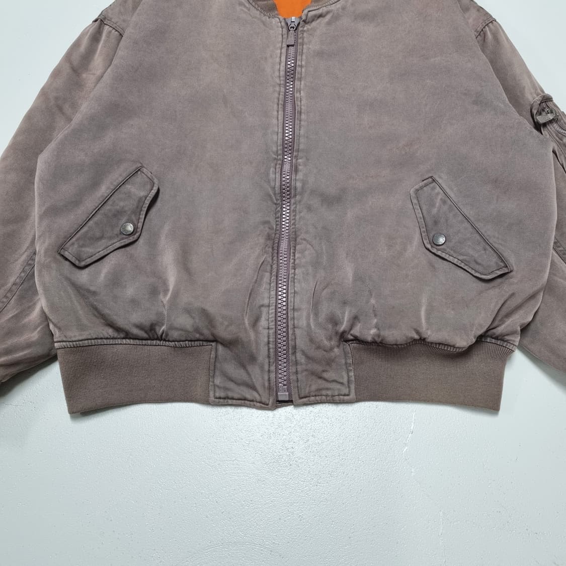 90S PIA SPORTS 페이드 봄버자켓 - XL 상품이미지7