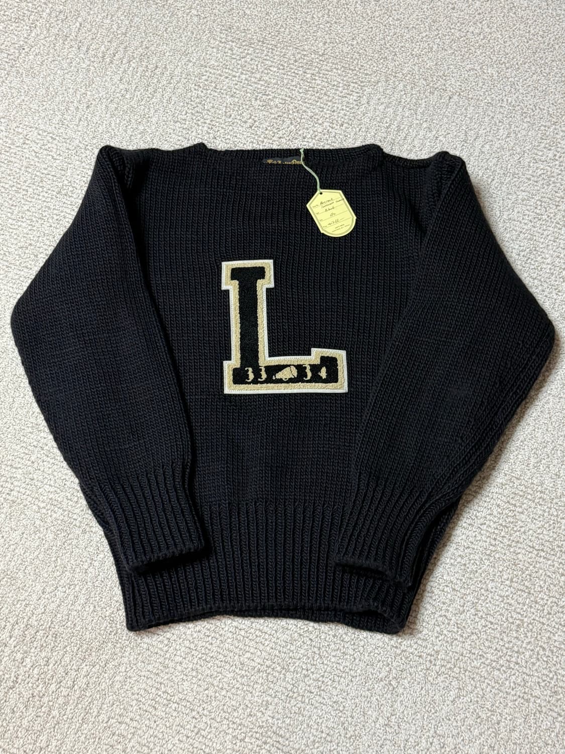 [40] 로프티오퍼스 보트넥 레더맨 스웨터 상품이미지2