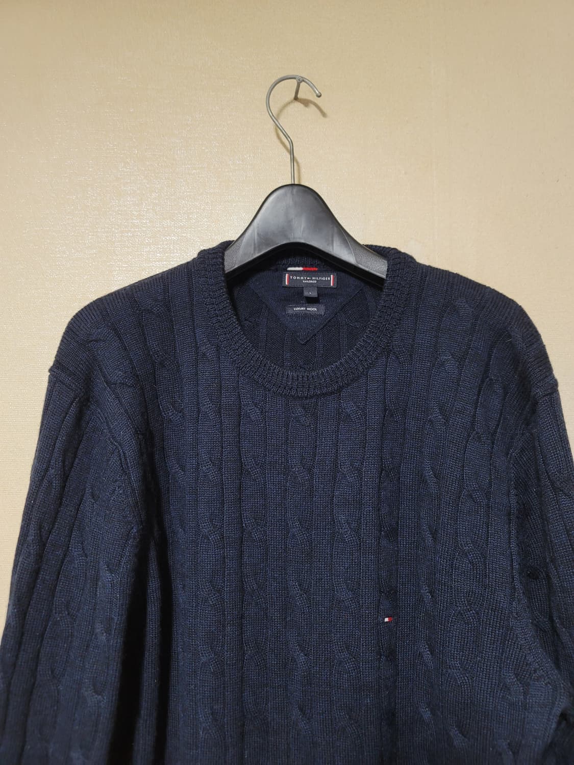 타미힐피거 럭셔리울 케이블 롱니트 상품이미지2