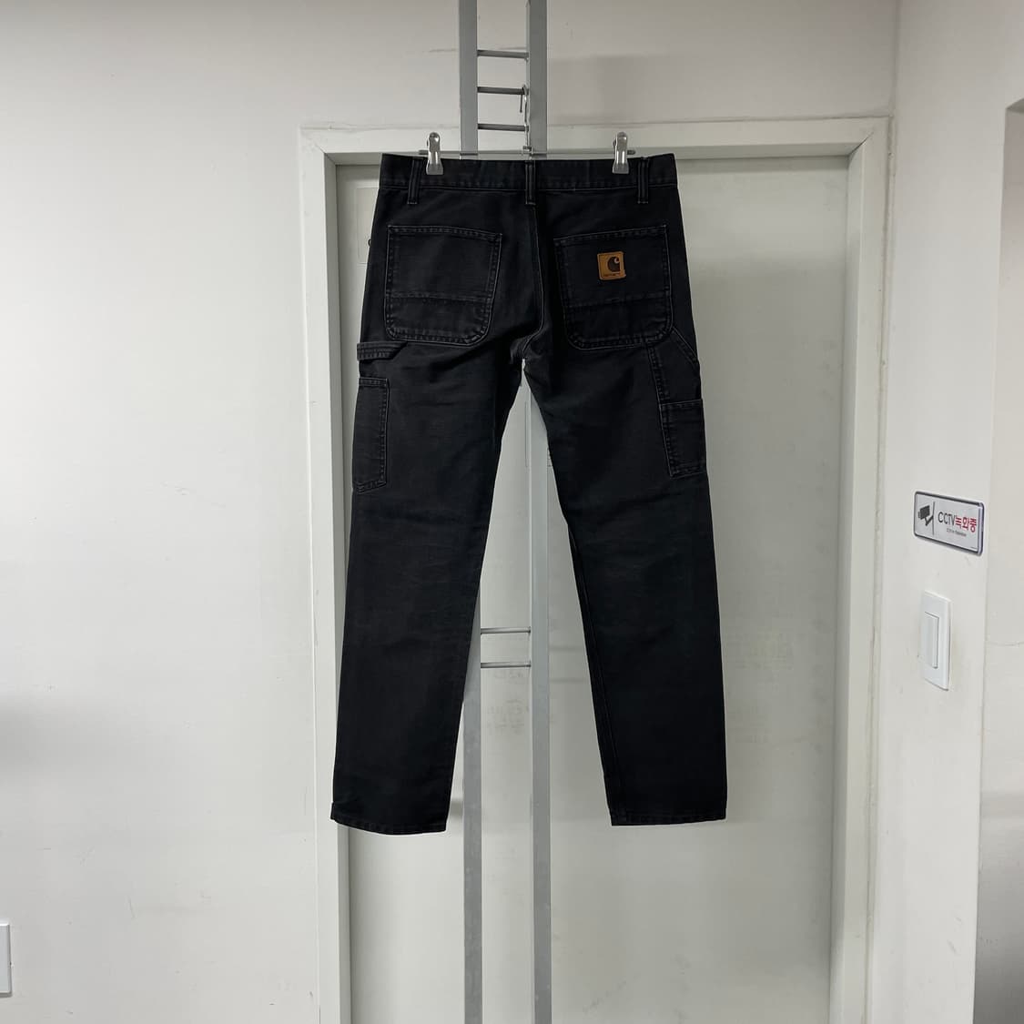 칼하트 흑청 더블니 팬츠 30X32 상품이미지1