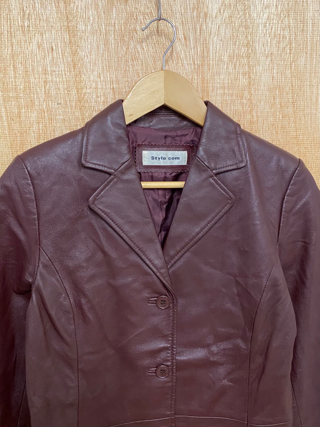 VTG leather jacket 빈티지 레더 블레이저 자켓 상품이미지3