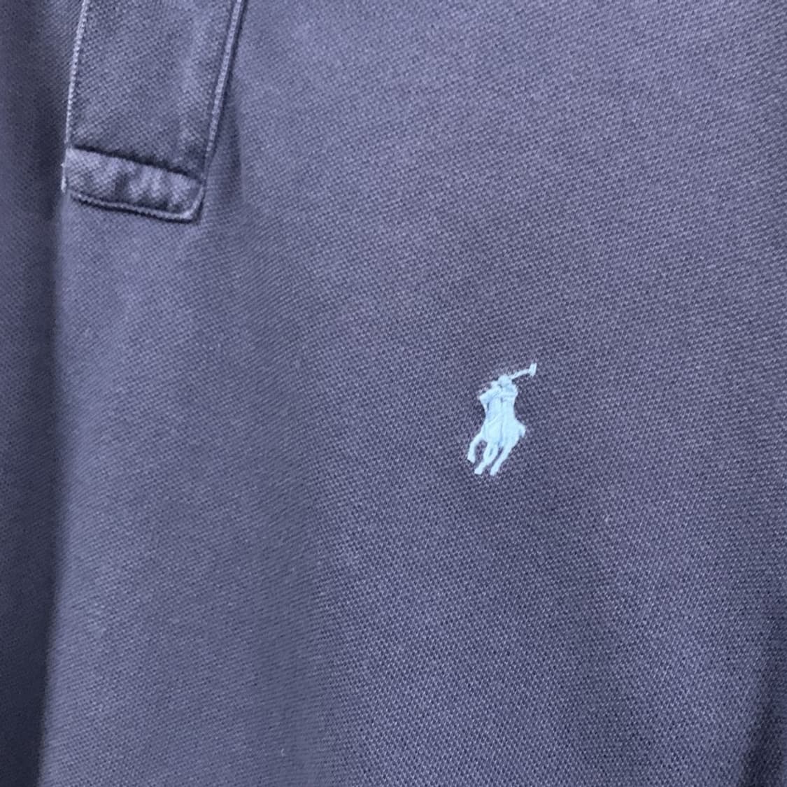 L 폴로랄프로렌 커스텀 슬림핏 네이비 PK 반팔 카라티 상품이미지3