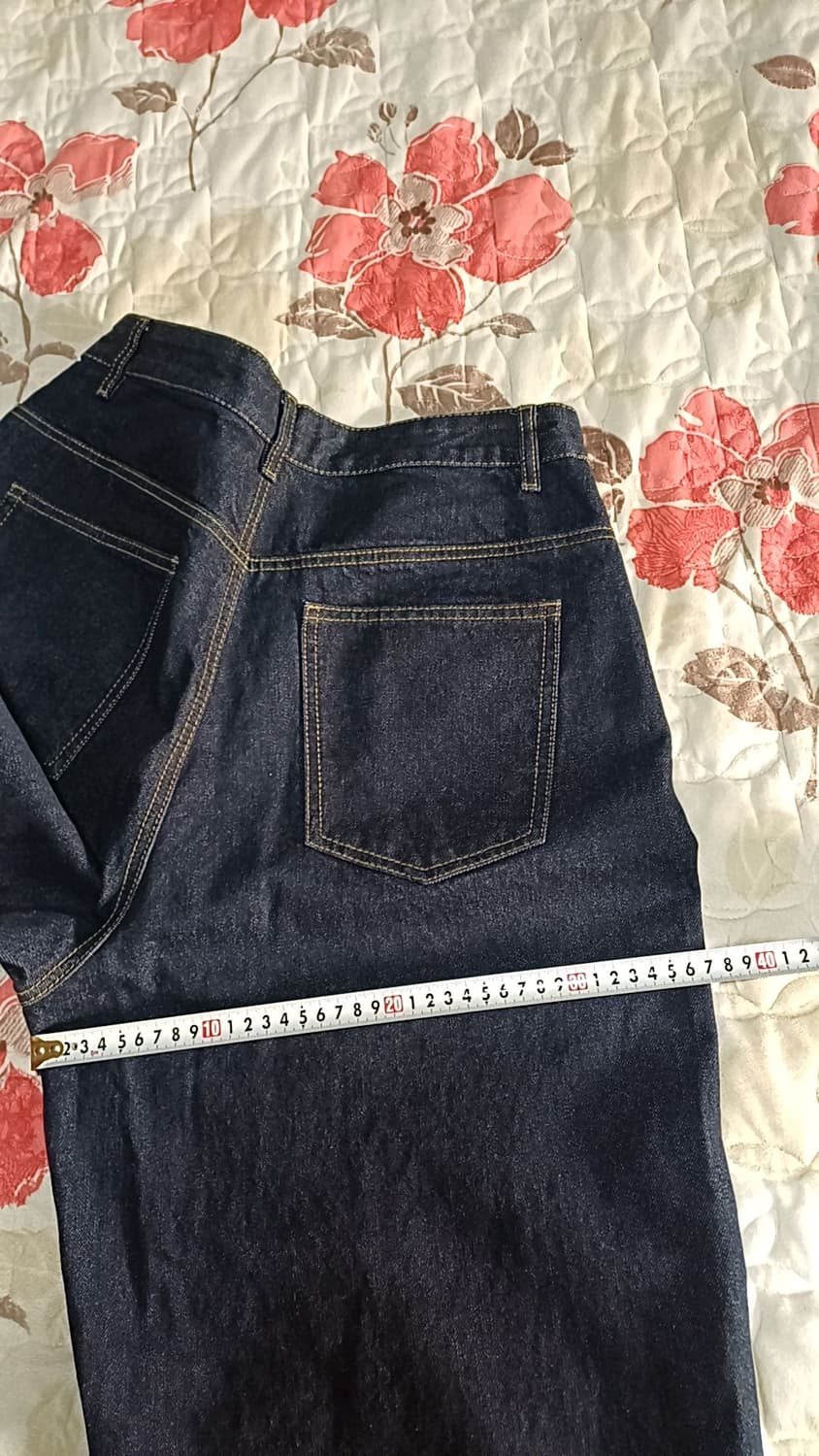 토피 와이드청바지 31인치 기장102 상품이미지7