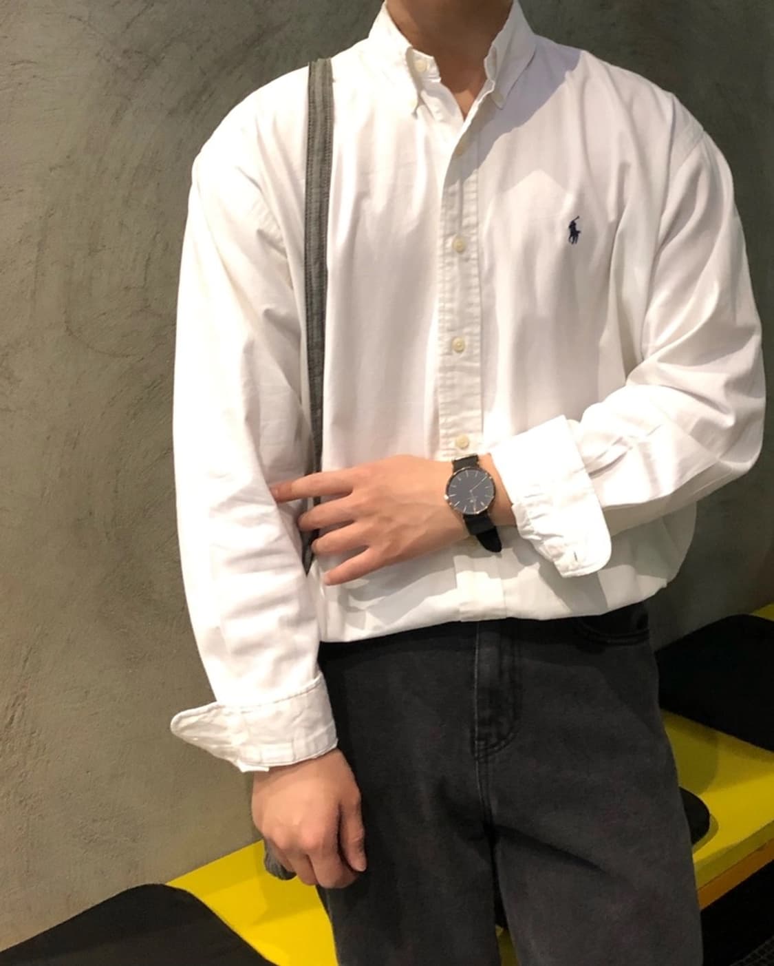 폴로 정품 화이트 셔츠 상품이미지2