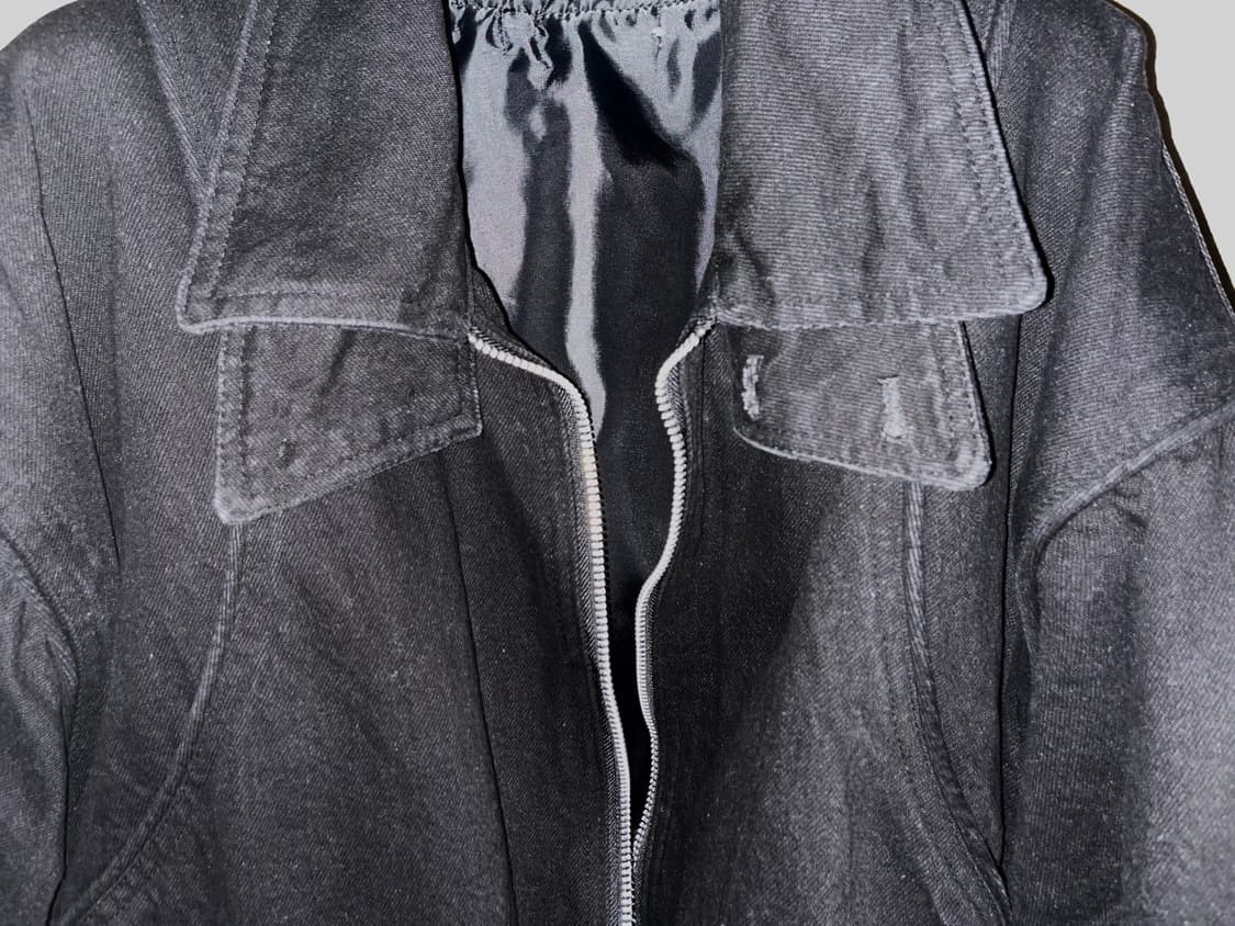 빈티지 더블 카라 데님 재킷 상품이미지2