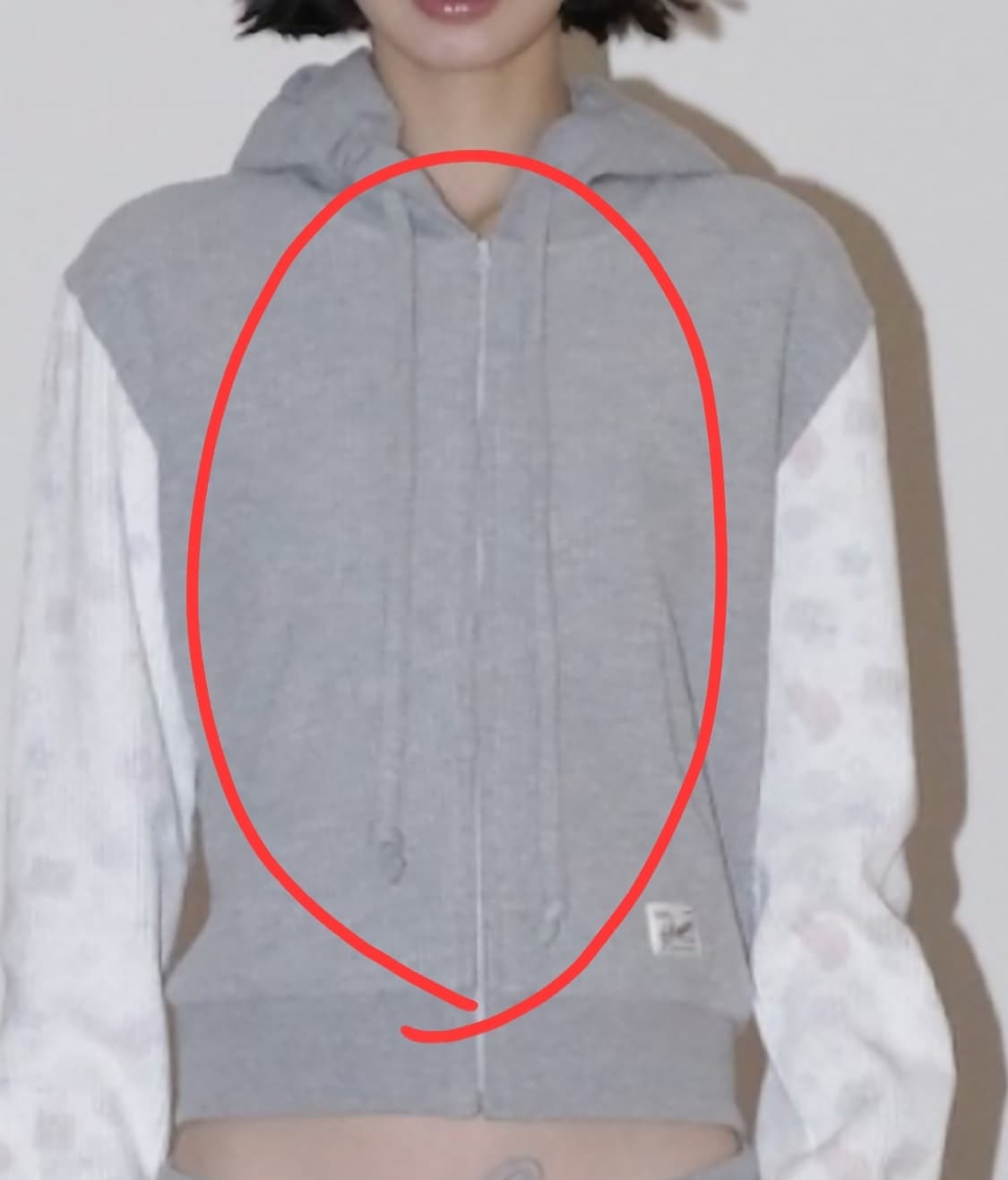 새상품)글로니 와플후디 셋업 아이브레이착용 상품이미지2