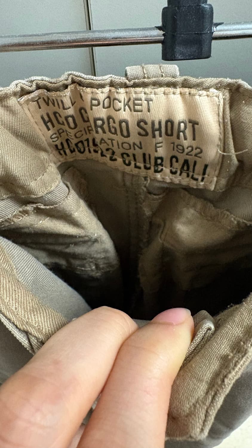 vintage 홀리스터 HCO 남성 카고팬츠 반바지 상품이미지3