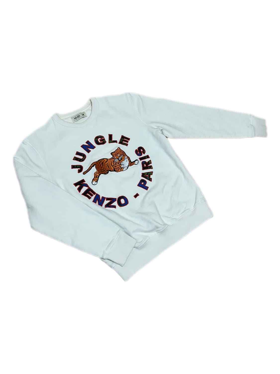 겐조 H&M 정글 타이거 화이트 스웻셔츠 상품이미지2