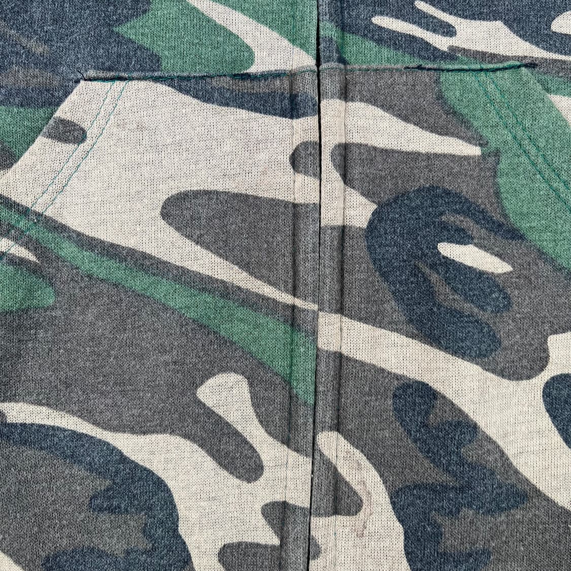 빈티지 카모 라이트웨이트 써멀 후드집업 상품이미지6