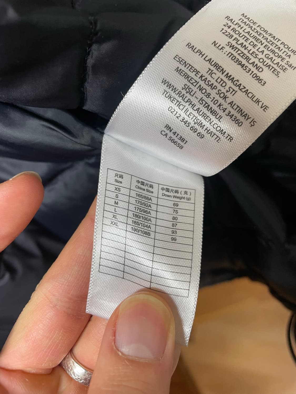 [아우터 대방출!] (XL) 폴로 랄프로렌 후드 패딩자켓 상품이미지6