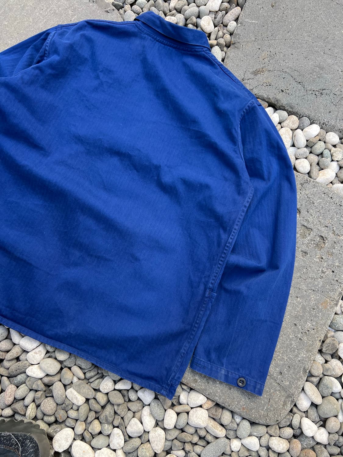 OLD VINTAGE  HBT FRENCH 헤링본트윌코튼 프렌치워크자켓 상품이미지9