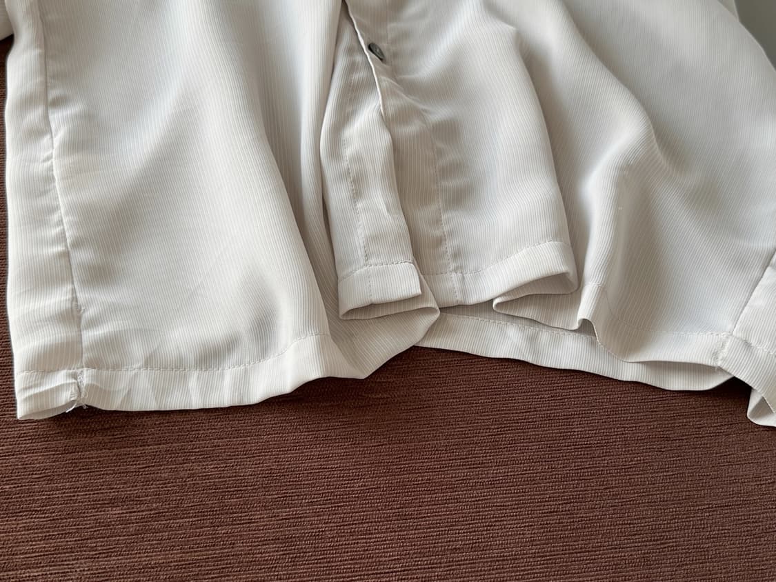 High count poly woven H/S shirt 상품이미지5