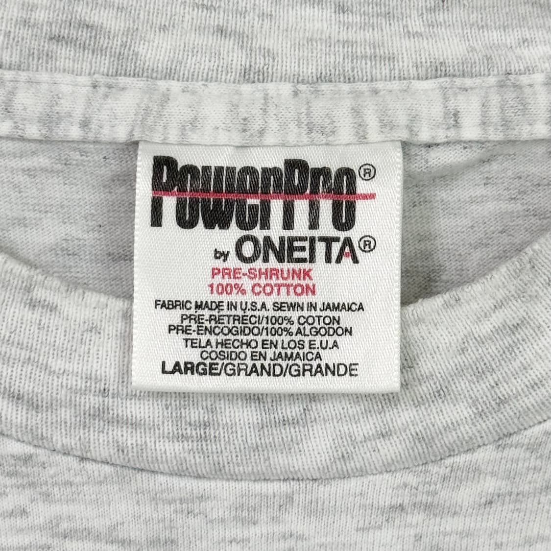 90s 아쿠아리움 그래픽 빈티지 싱글스티치 티셔츠 상품이미지4