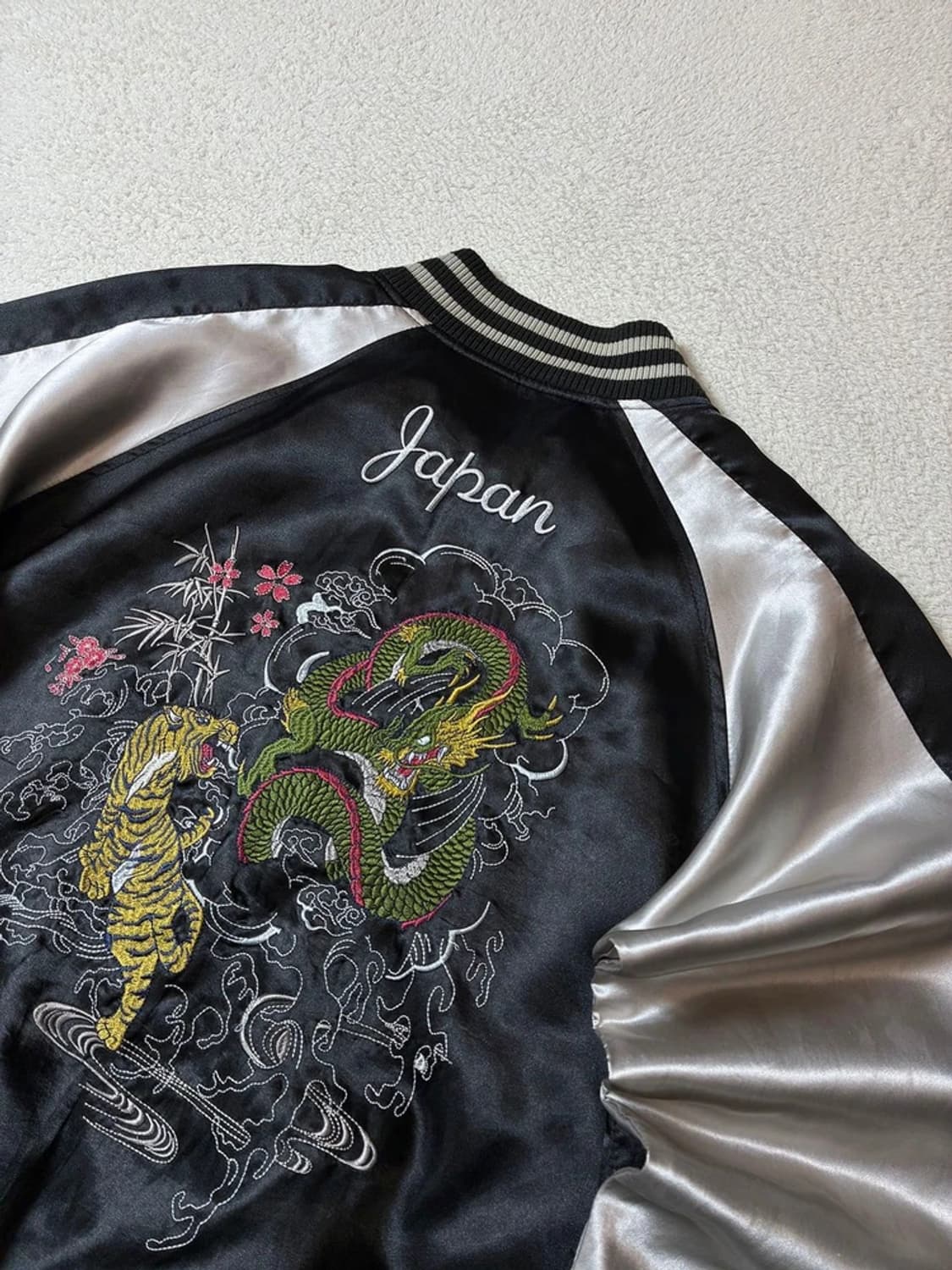 Japanese 용호상박 스카잔 새틴 자켓 PN7234 상품이미지2