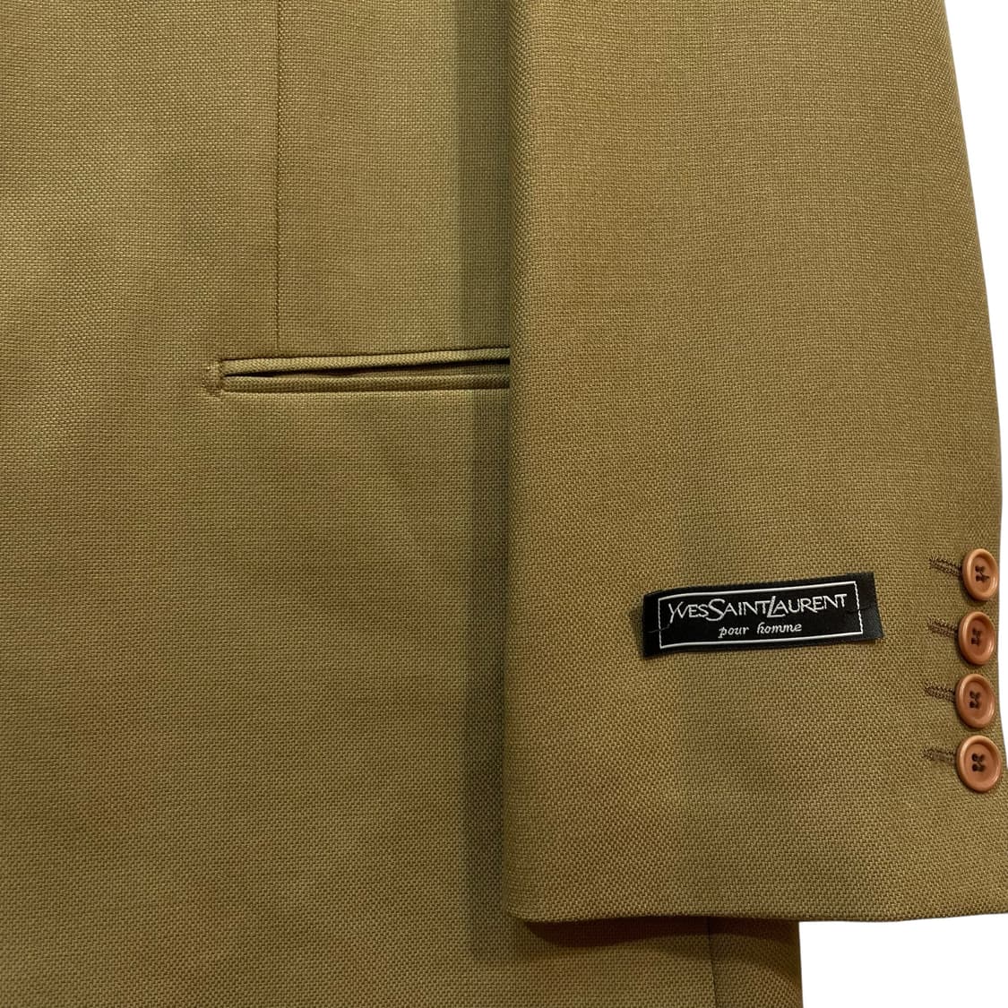 YSL Camel Tailored Blazer 상품이미지5