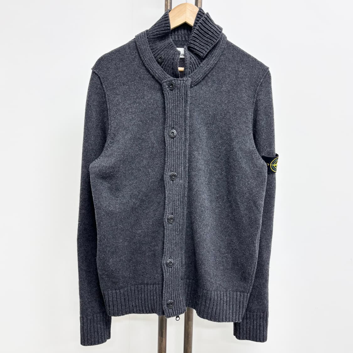 [L]스톤아일랜드 버튼집업 니트 가디건 상품이미지1