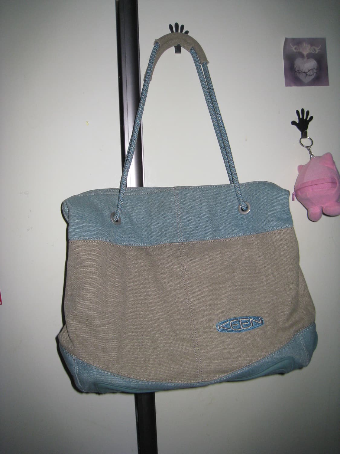 Keen 킨 블루 앤 베이지 숄더백 상품이미지1