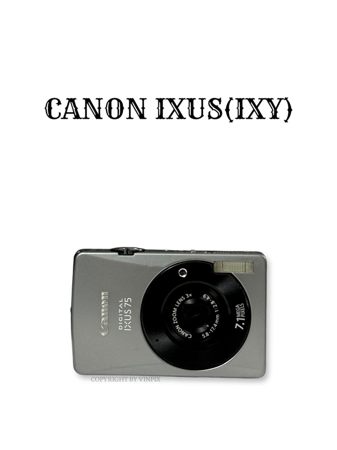 |유우시디카📷| 캐논 익서스 75(ixus 75) 디지털 카메라 디카 상품이미지1