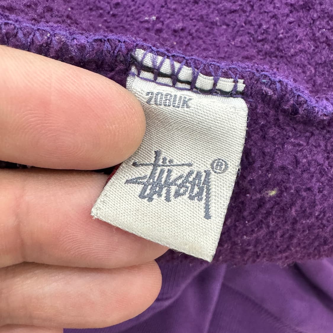 M 스투시 어센틱 페이즐리 후드 집업 상품이미지10