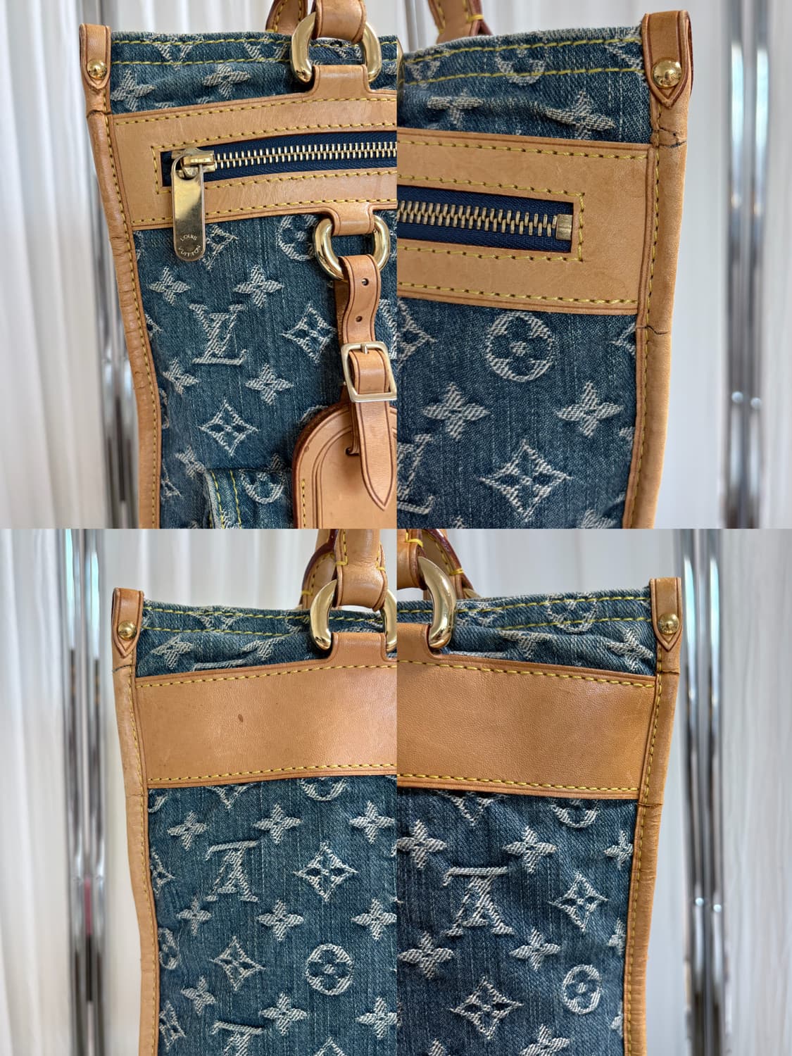 루이비통 데님 삭플라 토트백 상품이미지10