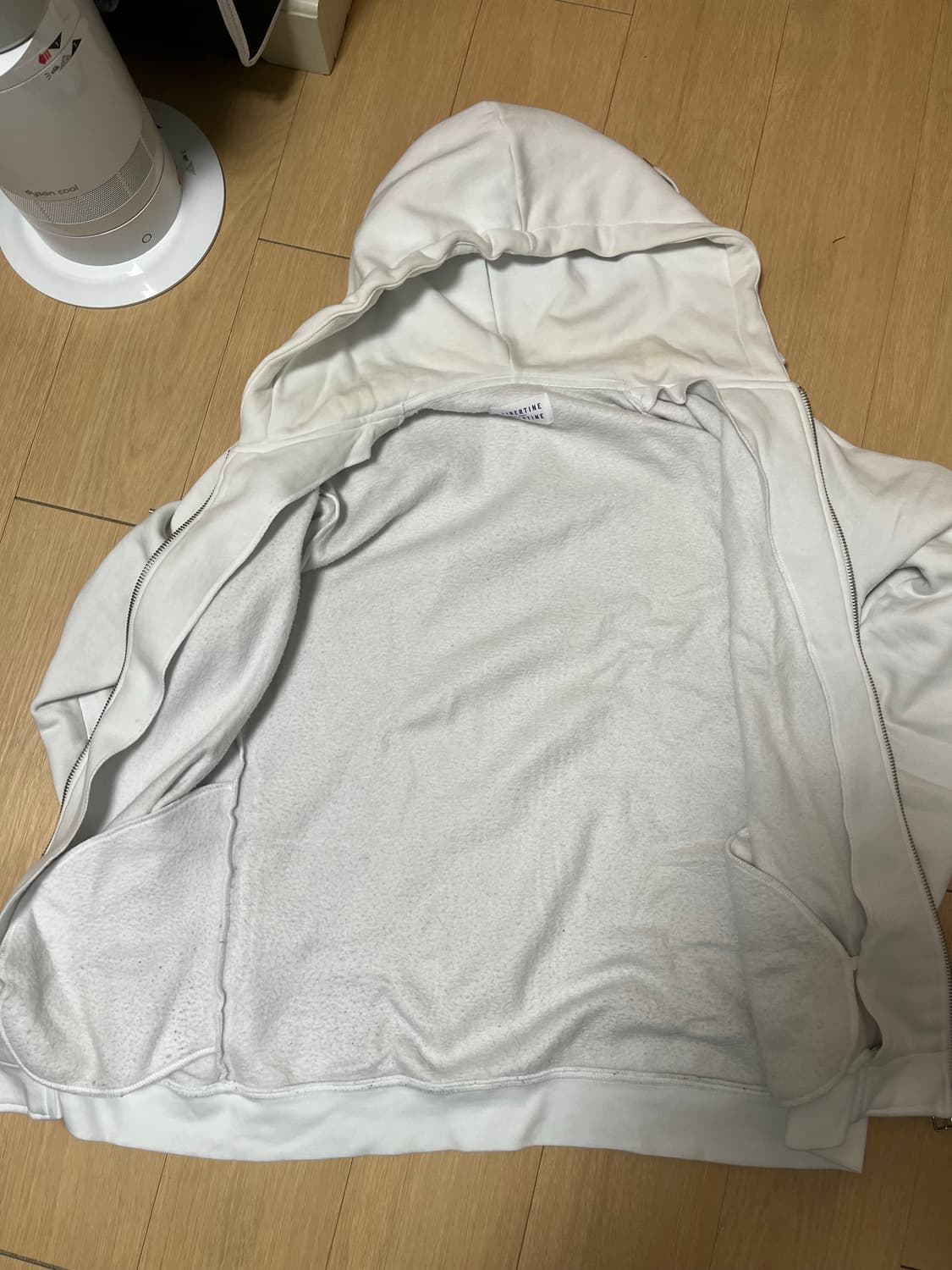 Libertine Libertine 후드 집업 화이트 상품이미지6