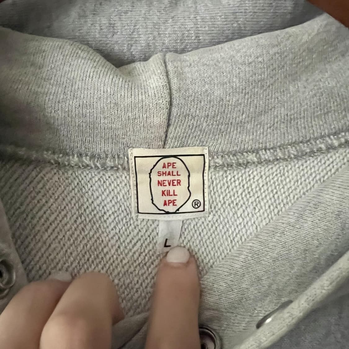 베이프 마일로 혹성탈출 패러디 후디 상품이미지4