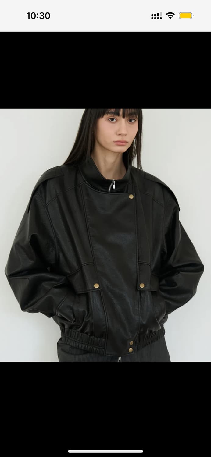 도프셉 레더 블루종 자켓 상품이미지1