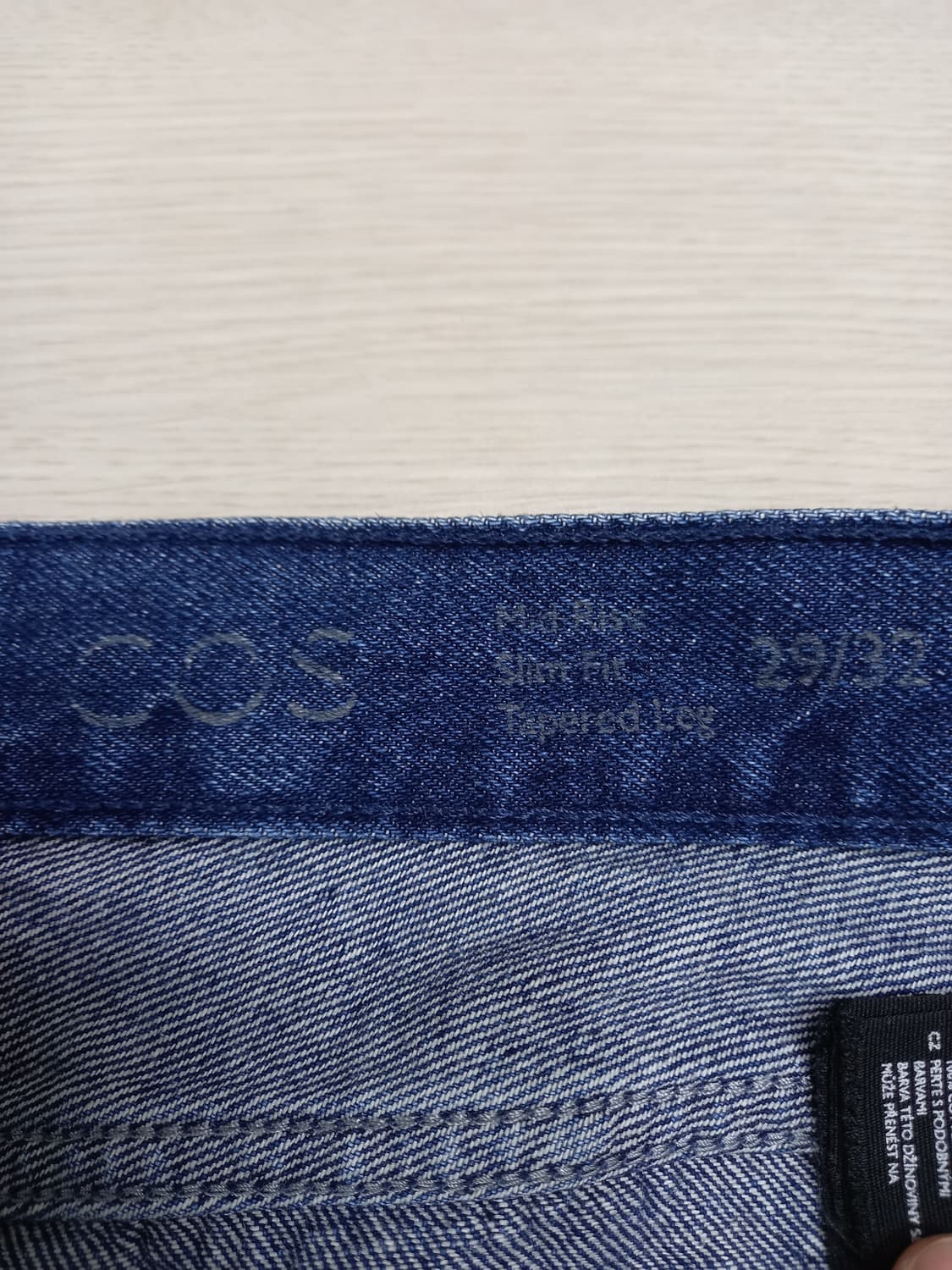 29 COS Turkey 슬림일자진 진청 29-564 상품이미지7