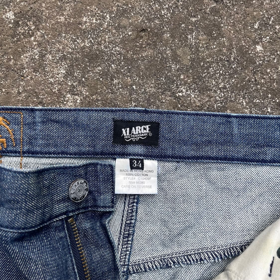 90s 엑스라지 Xlarge 데미지 데님팬츠 상품이미지9