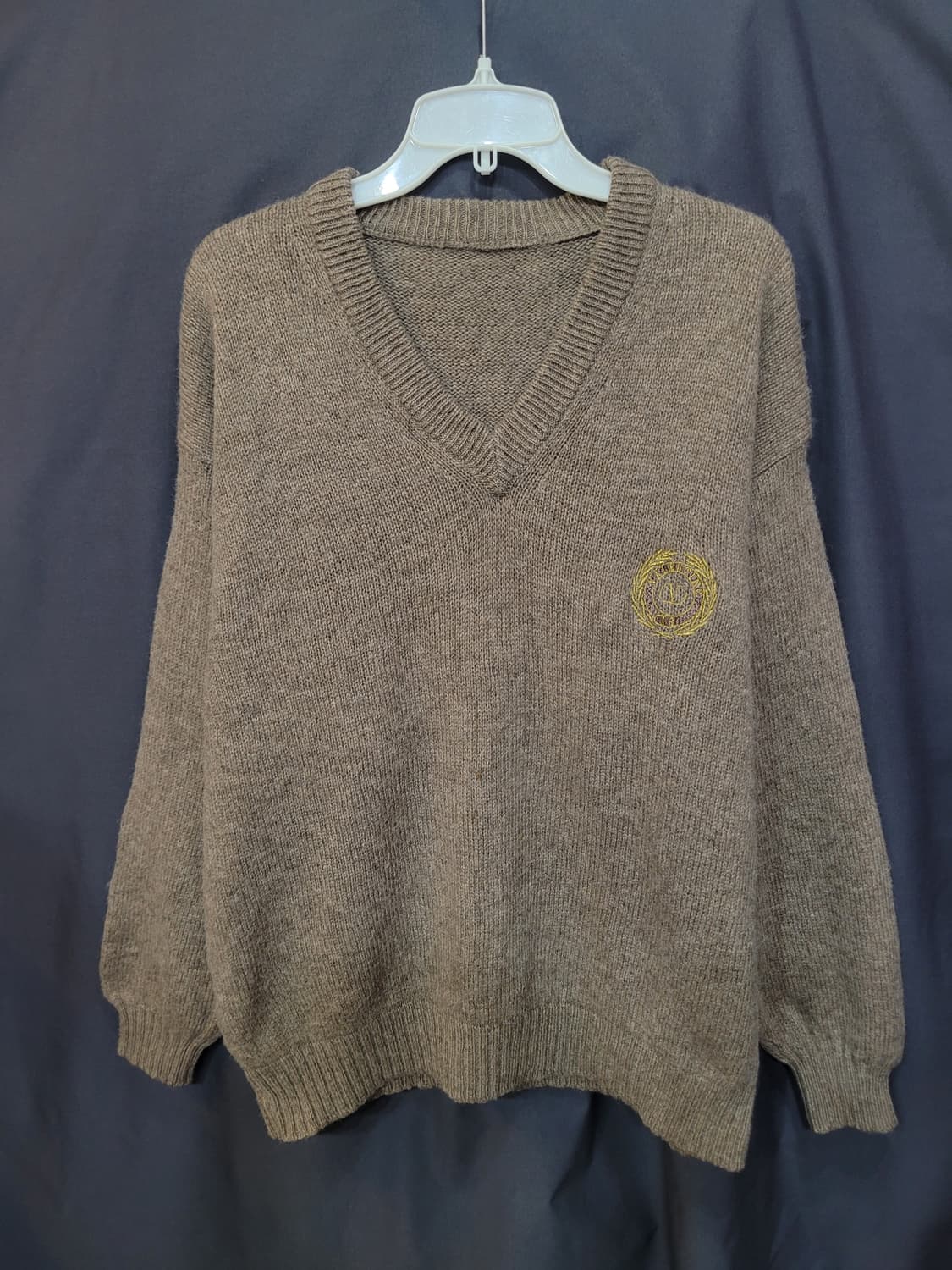 VALENTINO 발렌티노 빈티지 자수로고 울니트 상품이미지7