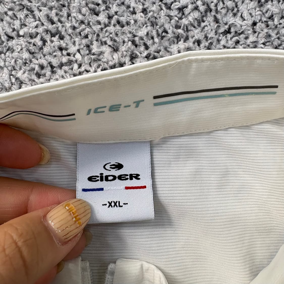 2XL 아이더 냉감 반집업 반팔티 0416J 상품이미지4