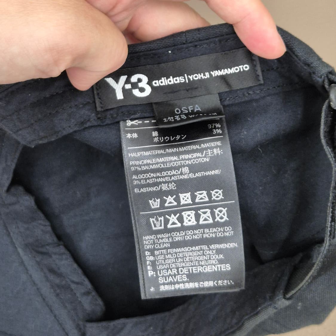 Y-3 아디다스 요지야마모토 볼캡 상품이미지3