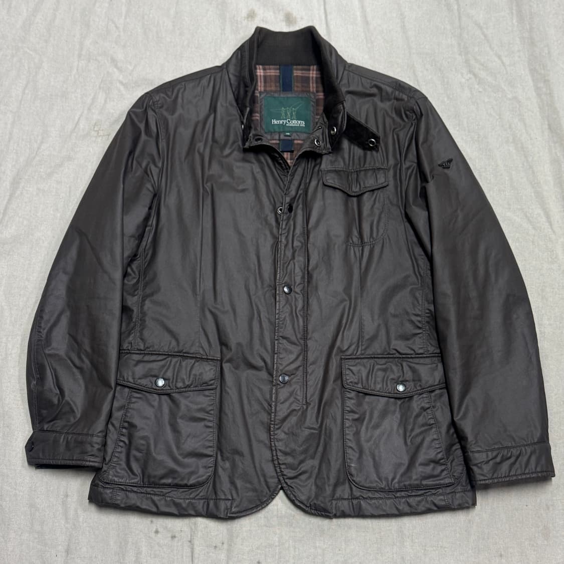 헨리코튼 나일론 브라운 누빔 자켓 110 상품이미지1