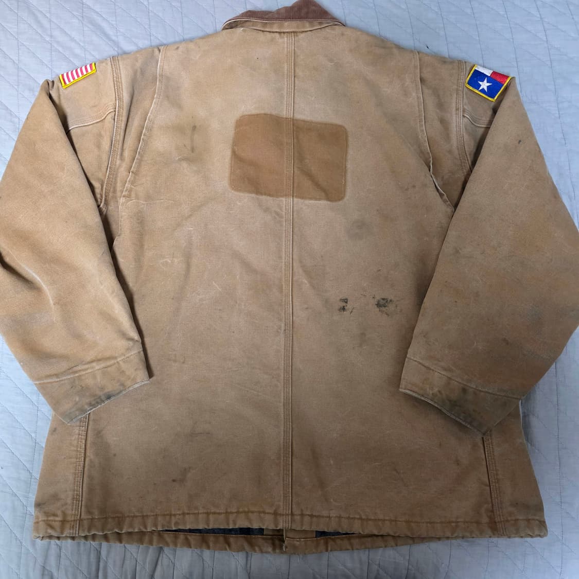 [50] 00s 빈티지 칼하트 C01 BRN 트래쉬드 워크 초어자켓 상품이미지6