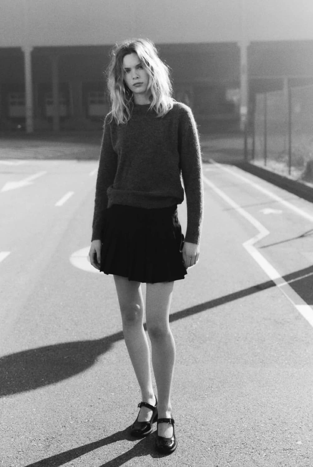 ZARA)에나멜 메리제인 구두 블랙 235사이즈 굽5.5cm(품절,새상품 상품이미지3