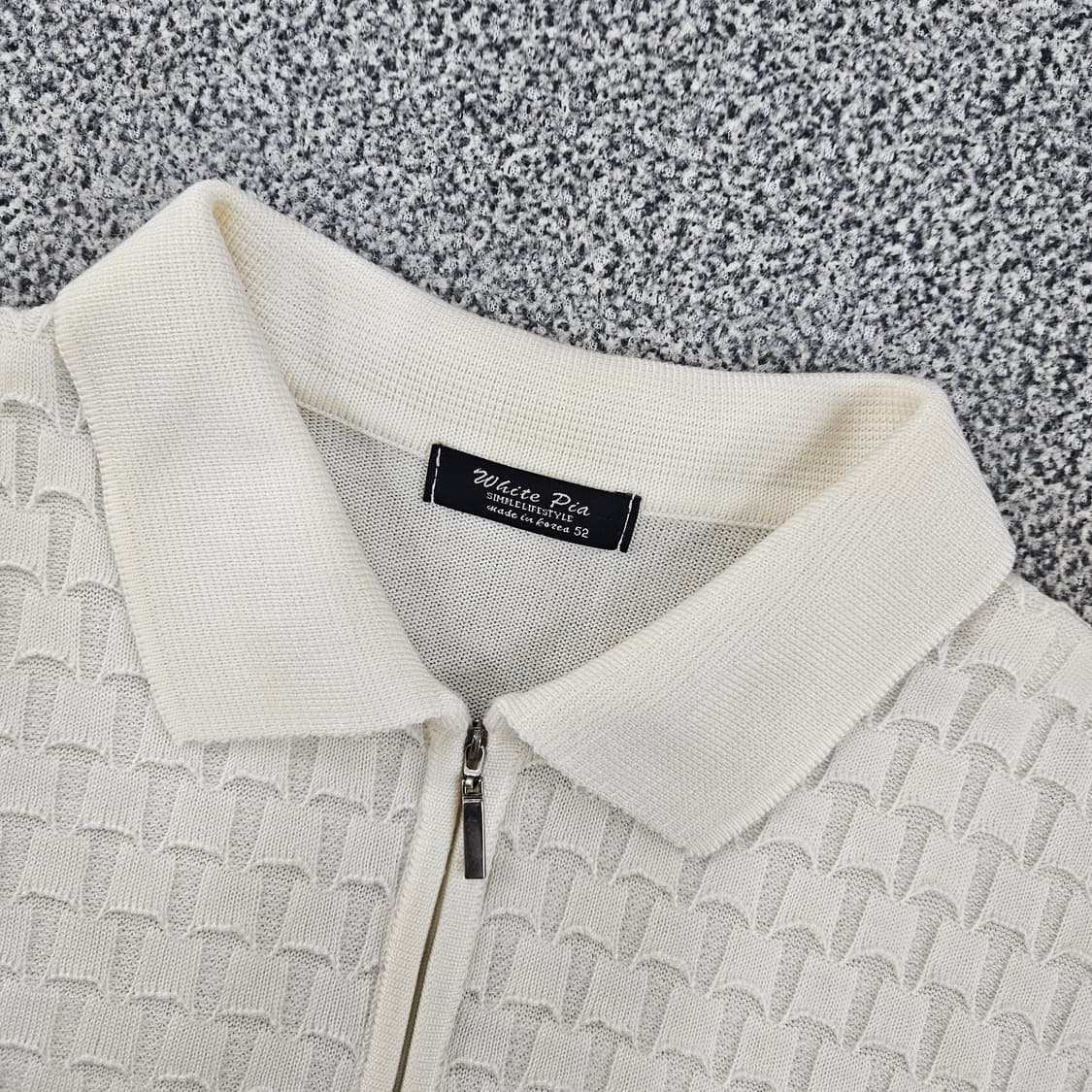 [실측확인] 먼싱웨어 골프 카라 니트 티셔츠 1103JM1 상품이미지3