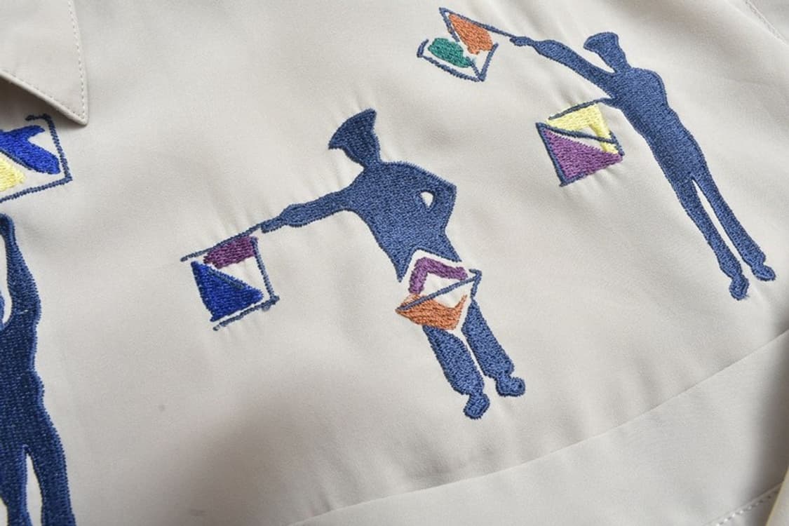 90S 발렌시아가 레이온 셔츠 N0997 상품이미지7