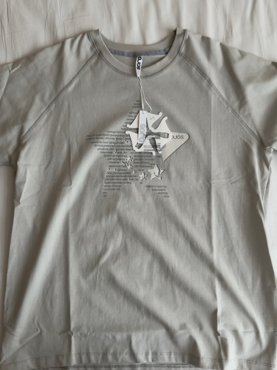 오호스 Double Sleeves Raglan T-shirt 상품이미지2