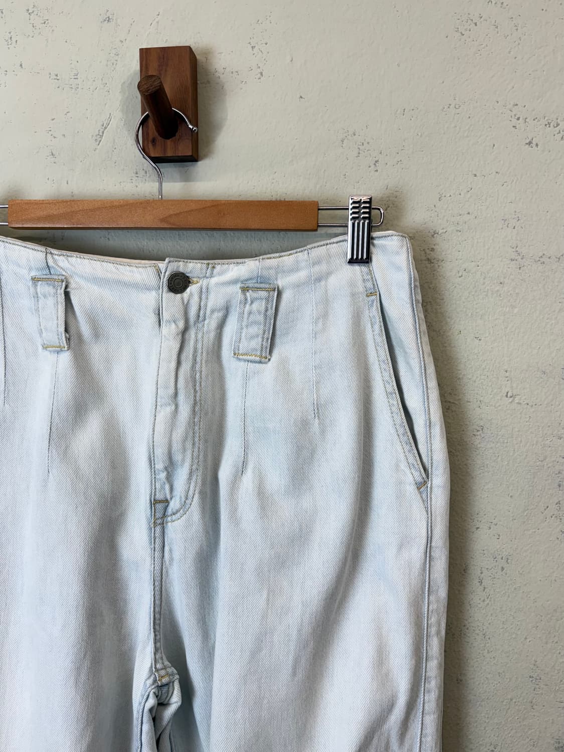 폴로랄프로렌 테이퍼드 연청 데님 팬츠 상품이미지4