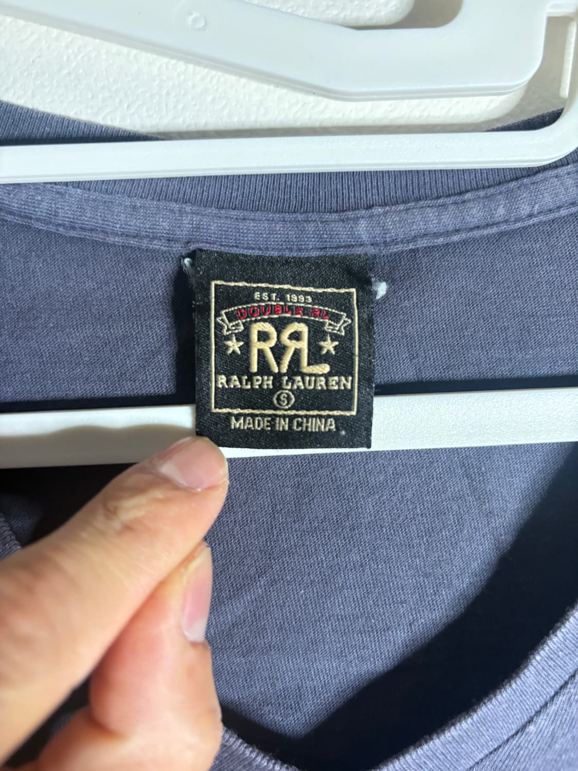 RRL 브이넥 선페이딩 티셔츠 s 상품이미지2