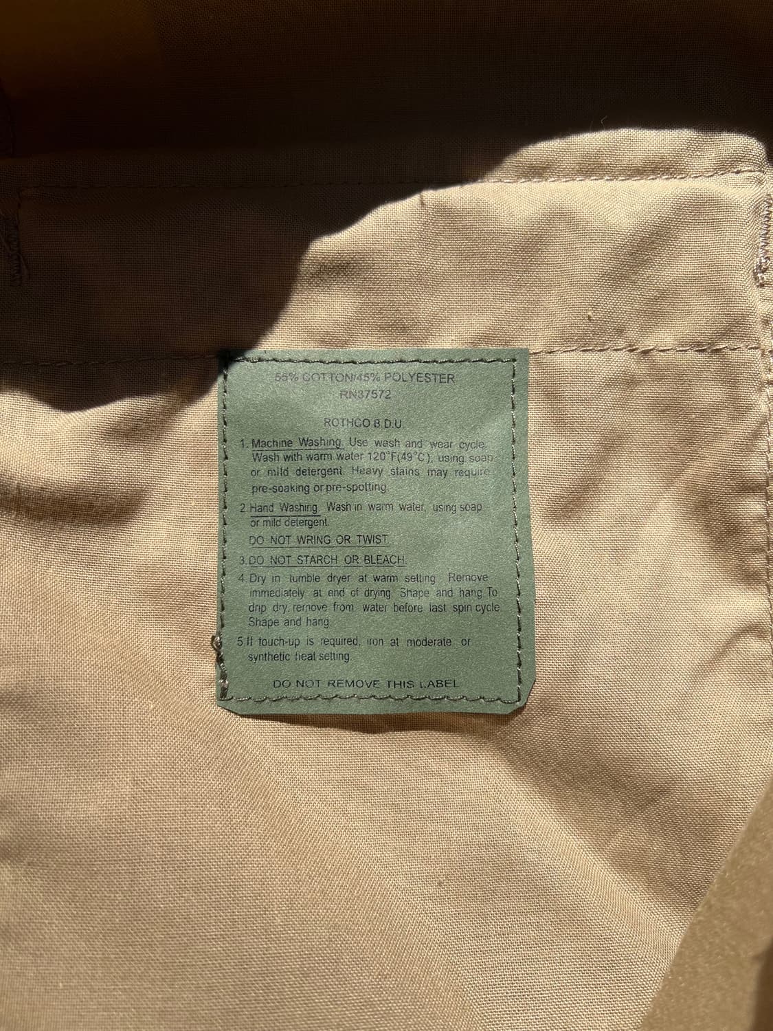 [Rothco] chocochip camo BDU pants L 상품이미지6