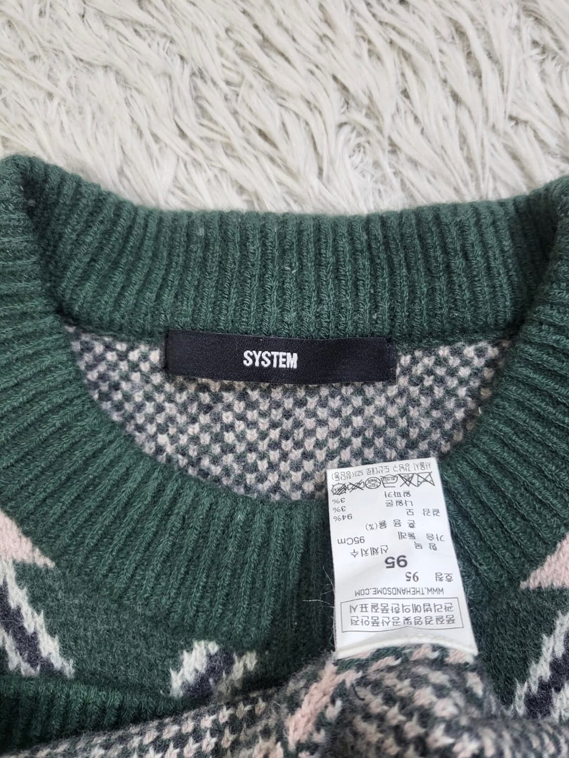시스템옴므 니트 스웨터/#16 상품이미지4